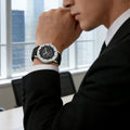 VAN GOGH High Apparence Light Luxury Homme Luminous Blue Mechanical Watch Bohui Series
