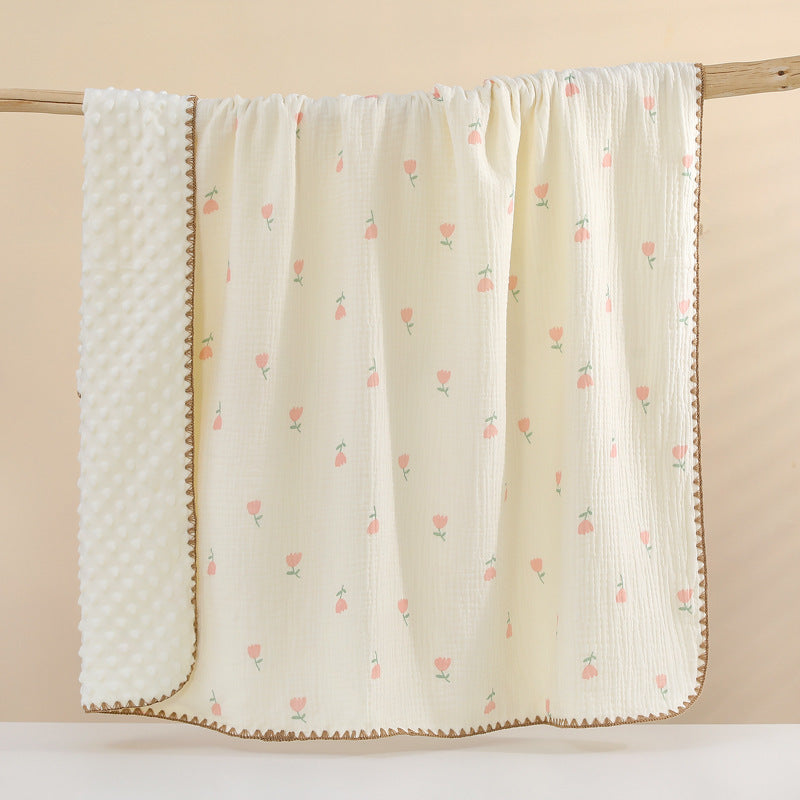 Type A Pure Cotton Gauze Doux Couverture bébé pour nouveau-nés et nourrissons