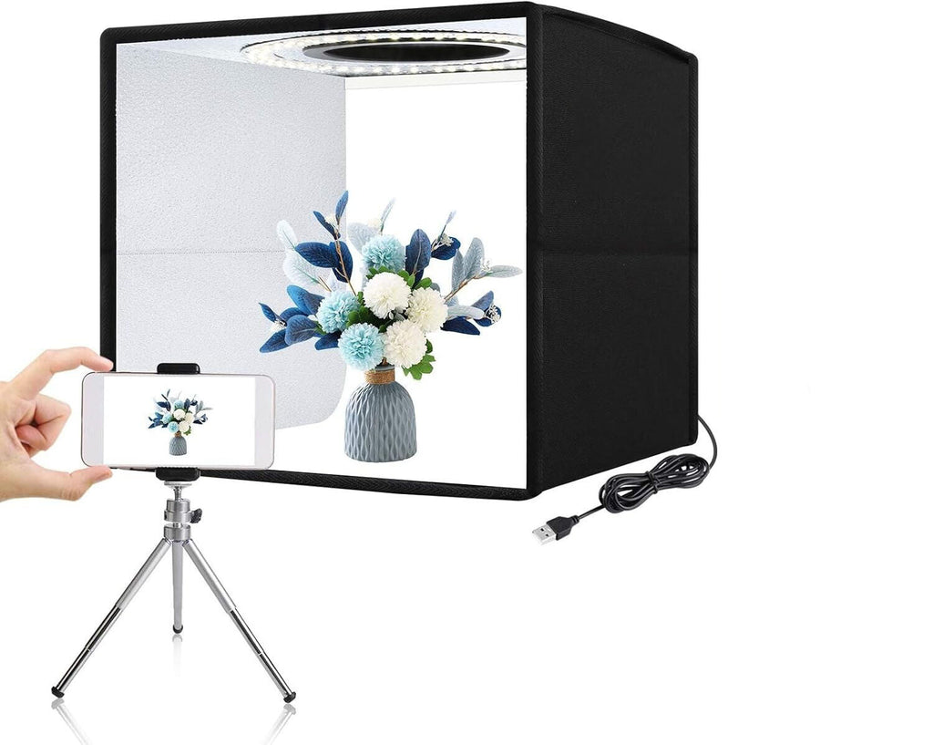 40x 40cm 144LED Portable LED Tente Box Bar Cube Room Studio Photographie 16 pouces