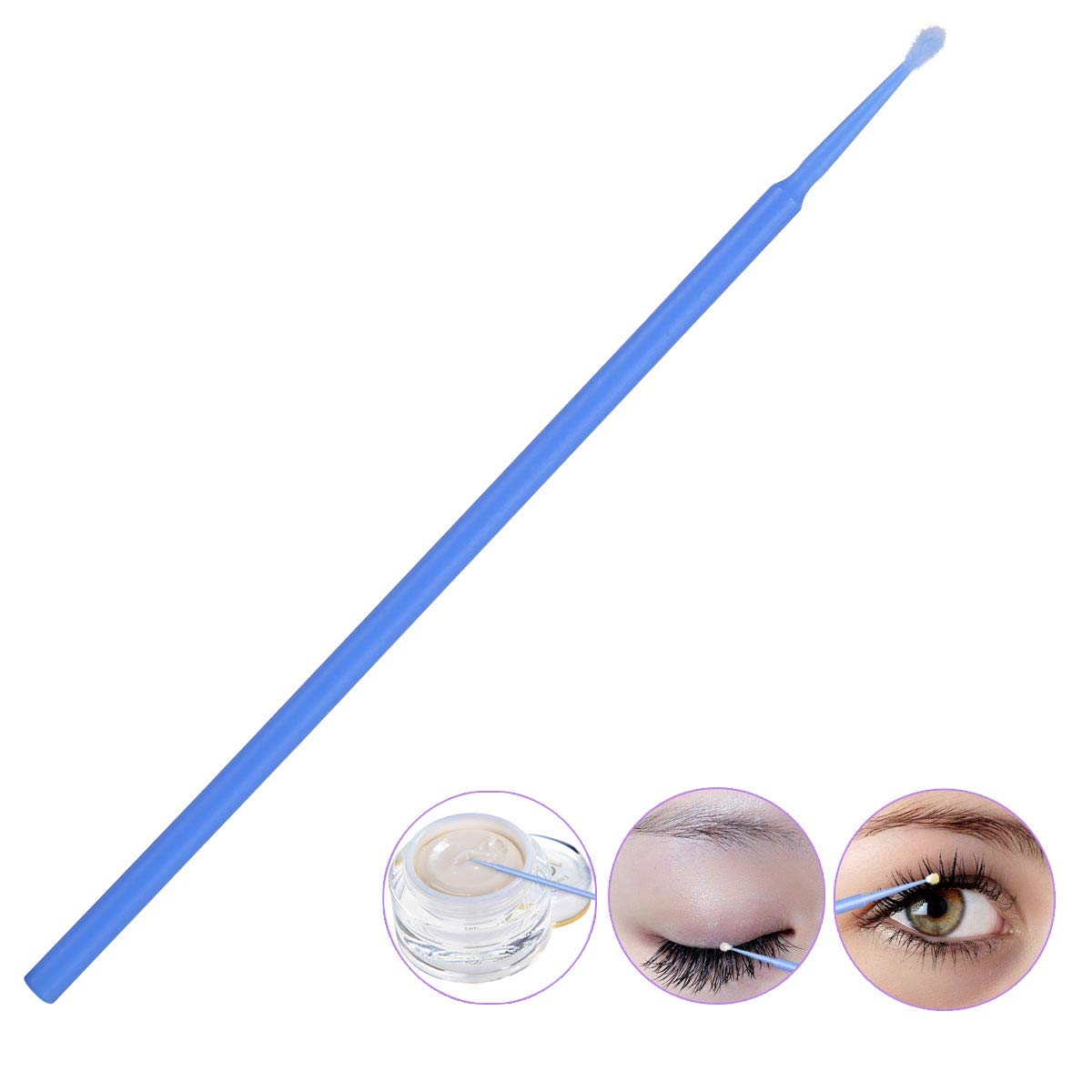 Brosses jetables pour micro-applicateurs de 200 à 500 pcs pour extension de cils