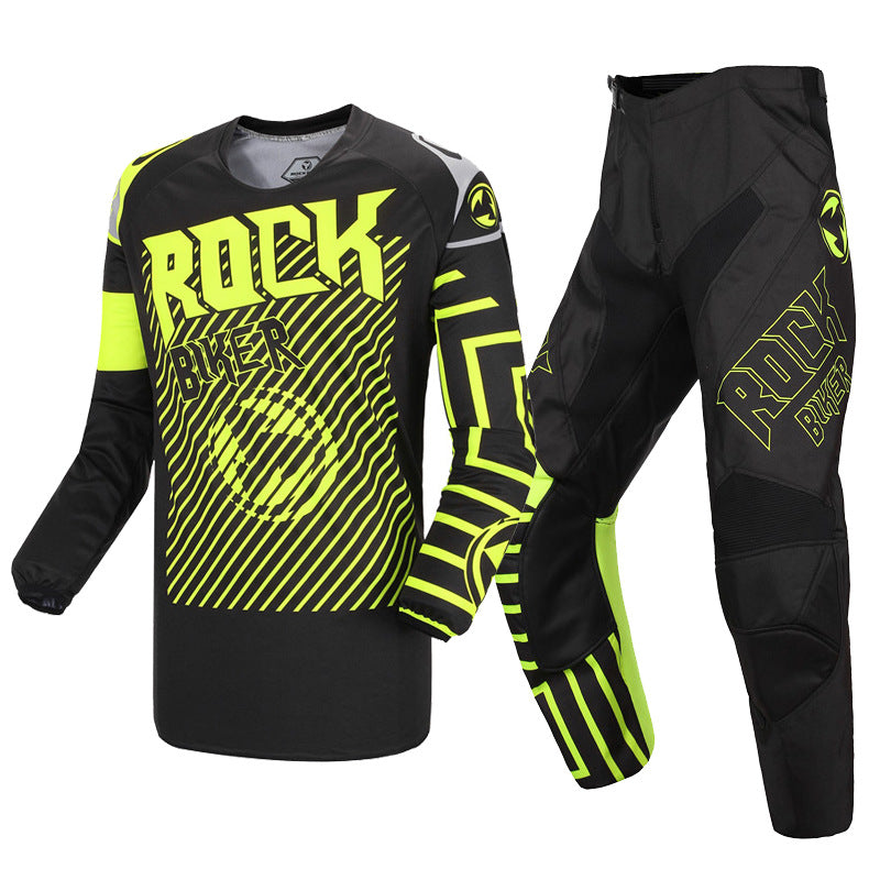 Costume de moto de fond
