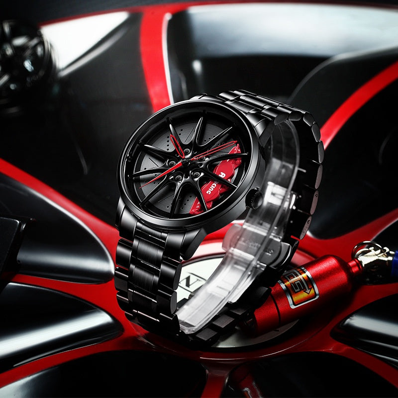 Svj Montre RAYS-G25 roue Stéréo Feuille creuse