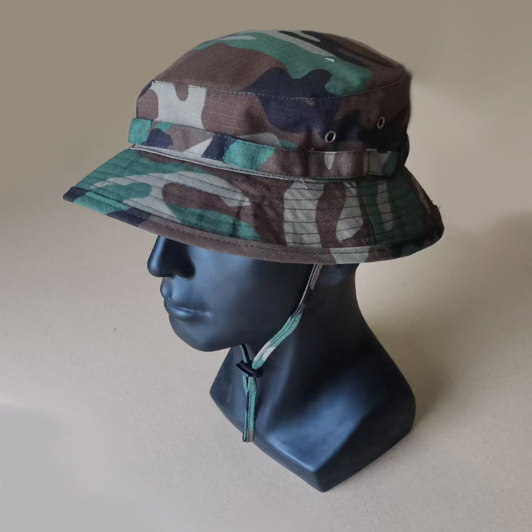 Camouflage Fan de l'Armée Tactique Short Brim Bonnie Hat