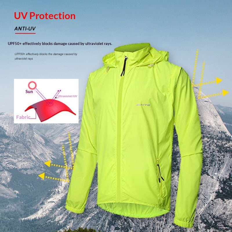 Veste de vélo résistant à la pluie pour hommes