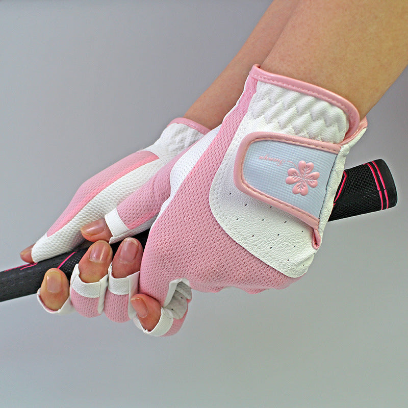 Gants de golf pour femmes antidérapants respirants