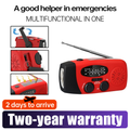 Radios solaires d'urgence portatives