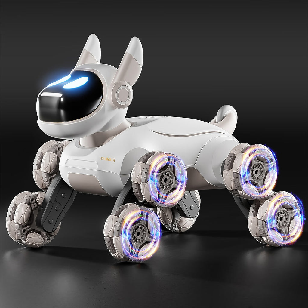 Electric Smart Robot Dog Remote Control Car Toy Voiture pour enfants Huit roues