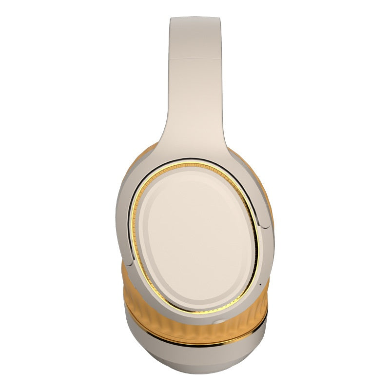 Casque stéréo Bluetooth avec basse lourde et lumières colorées pour le sport