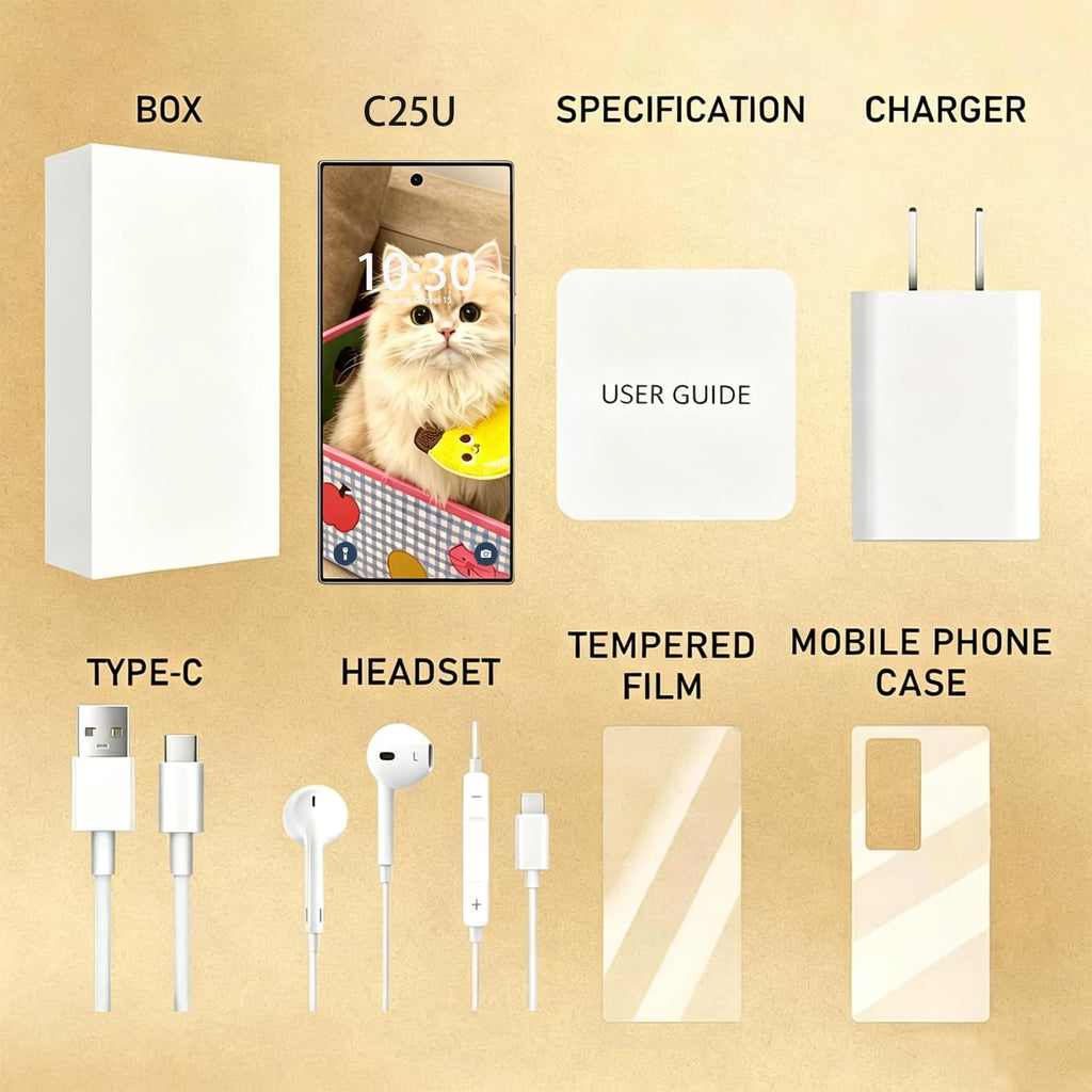 25 Ultra Unlocked Phone avec NFC 12-512GBSmartphone