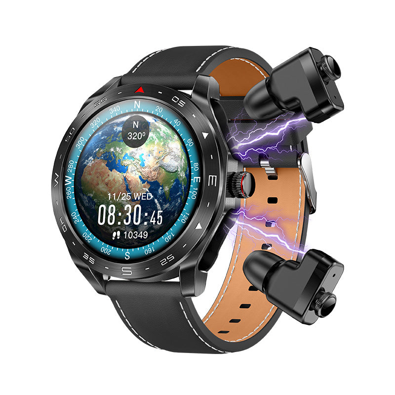 T95 Smart TWS 2-en-1 HD Bluetooth Rappel Surveillance de la santé