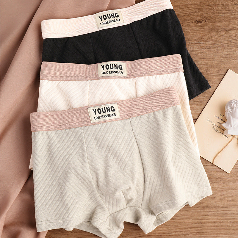Slips de Texture pour hommes en coton
