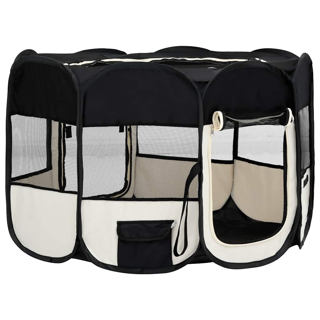 Playpen puppy pliable avec sac de transport 125x pliable