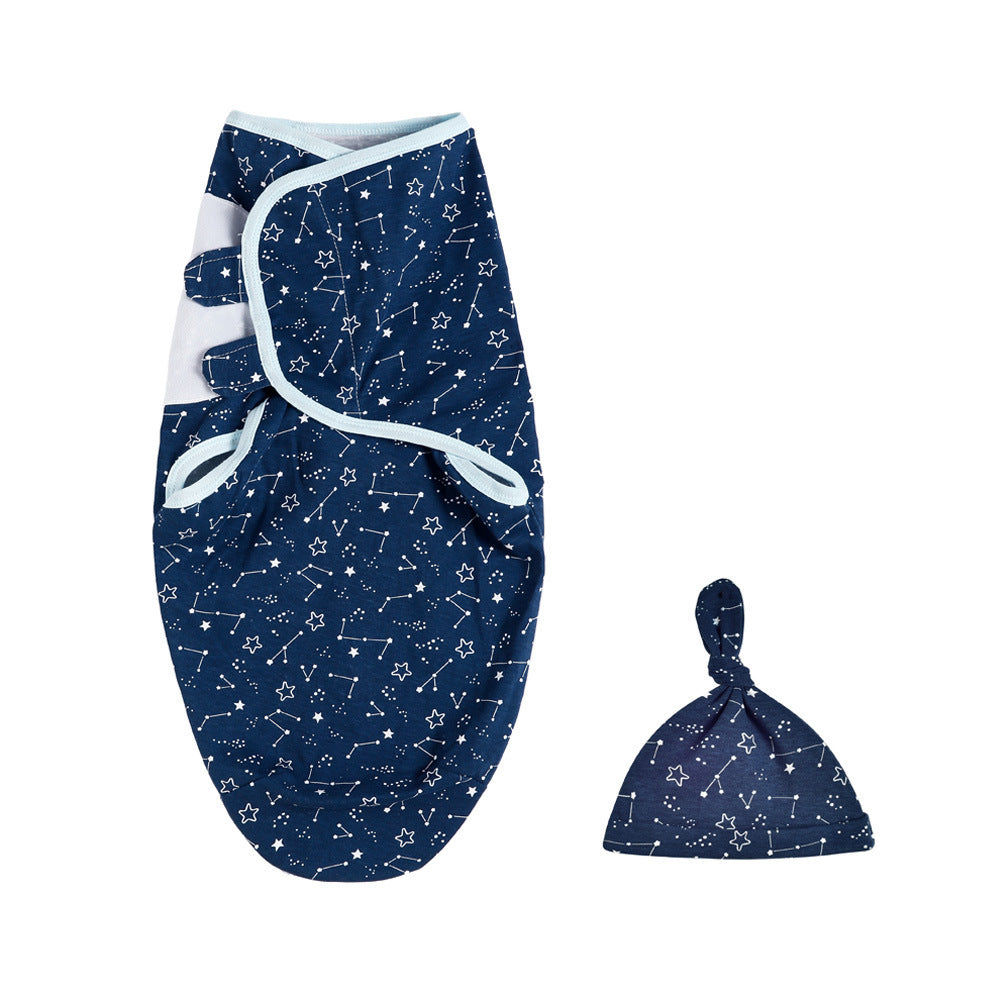 Cotton Baby Towel Anti-Slip Sleeping Bag with Hood