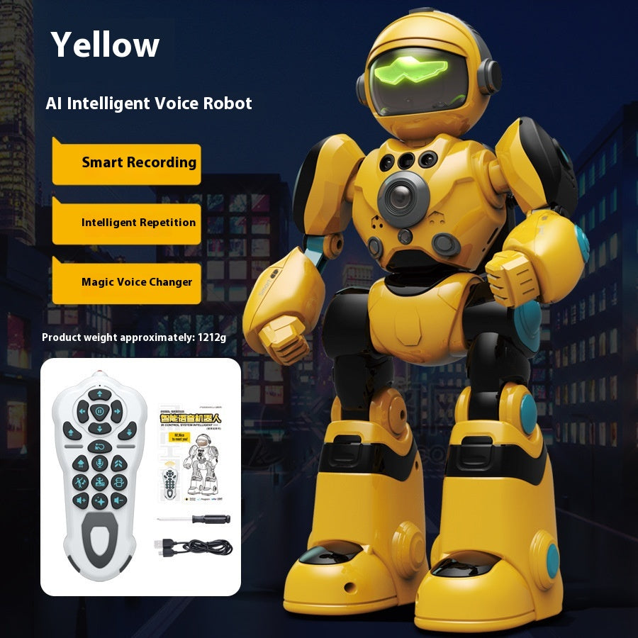 Modèle robot interactif de programmation de grande portée de télécommande intelligente pour enfants