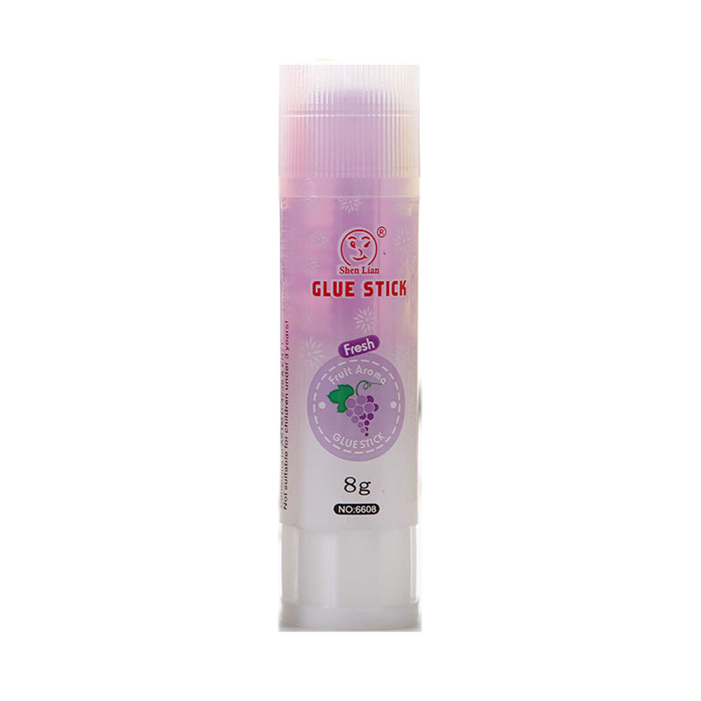Jelly Couleur Fruit Fragrance Étudiant Colle solide faite à la main