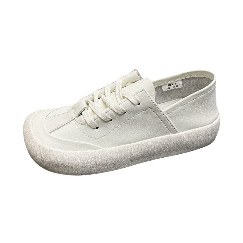 Respirant orteil carré Sneakers de surface douce