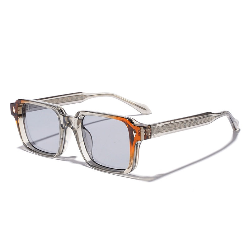 UV400 Protection UV Lunettes de soleil à acétate d'imitation