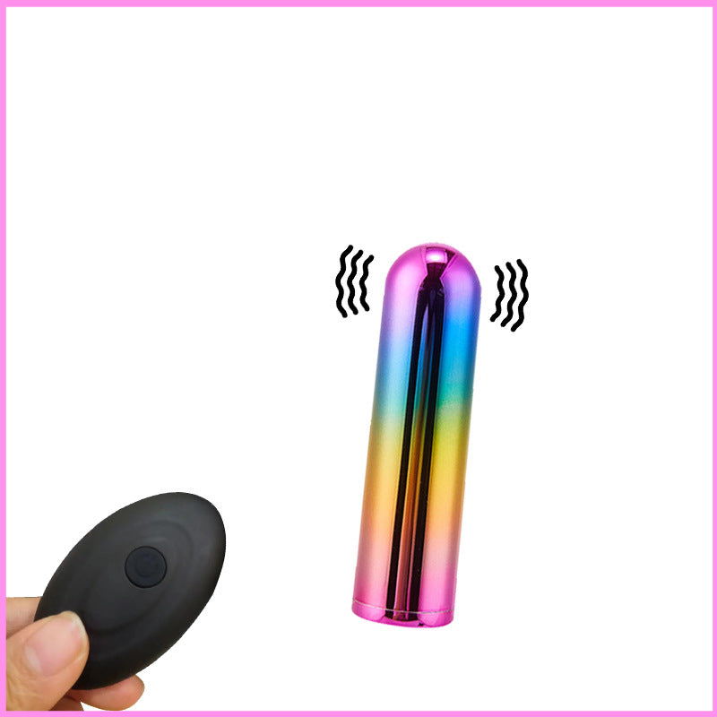 Jouet de massage à télécommande sans fil vibrant Bullet