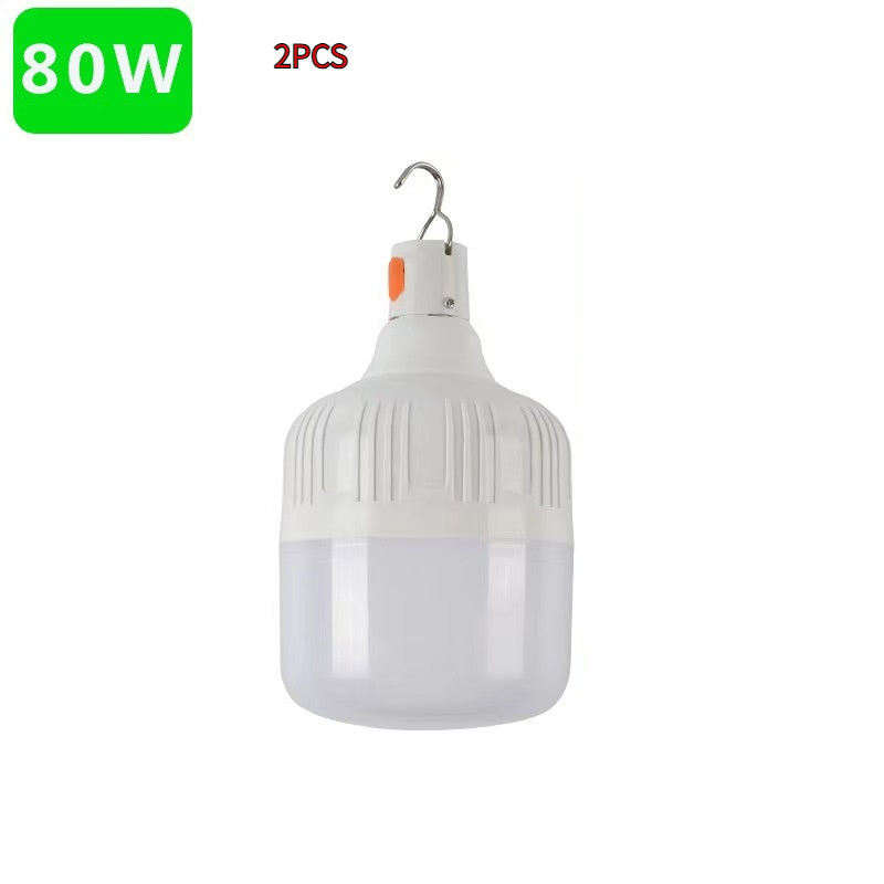 Ampoule à conduit léger rechargeable du marché de nuit