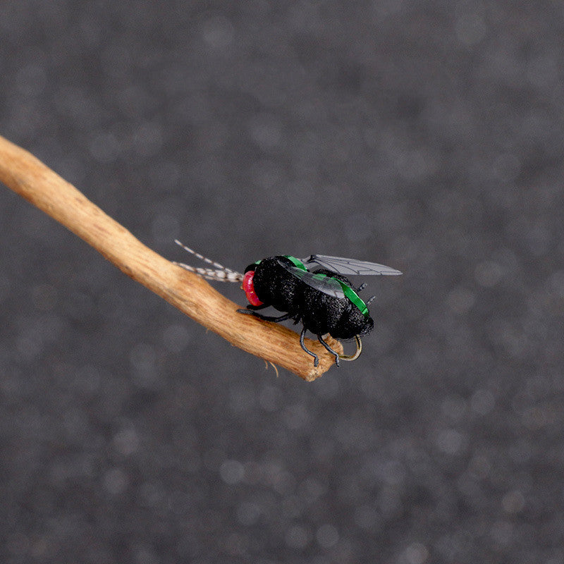 Pêche Bâton flottant Eau Bionic Fly Road Sous-bâton Bâton mouche Insecte faux Bâton artificiel