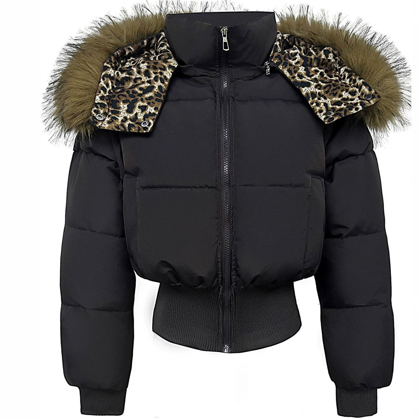 Manteau d'hiver à capuchon avec top super épais pour chaud