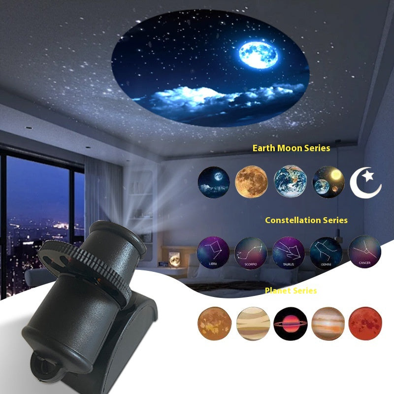 Chargement USB de lumière de projection Starry Sky