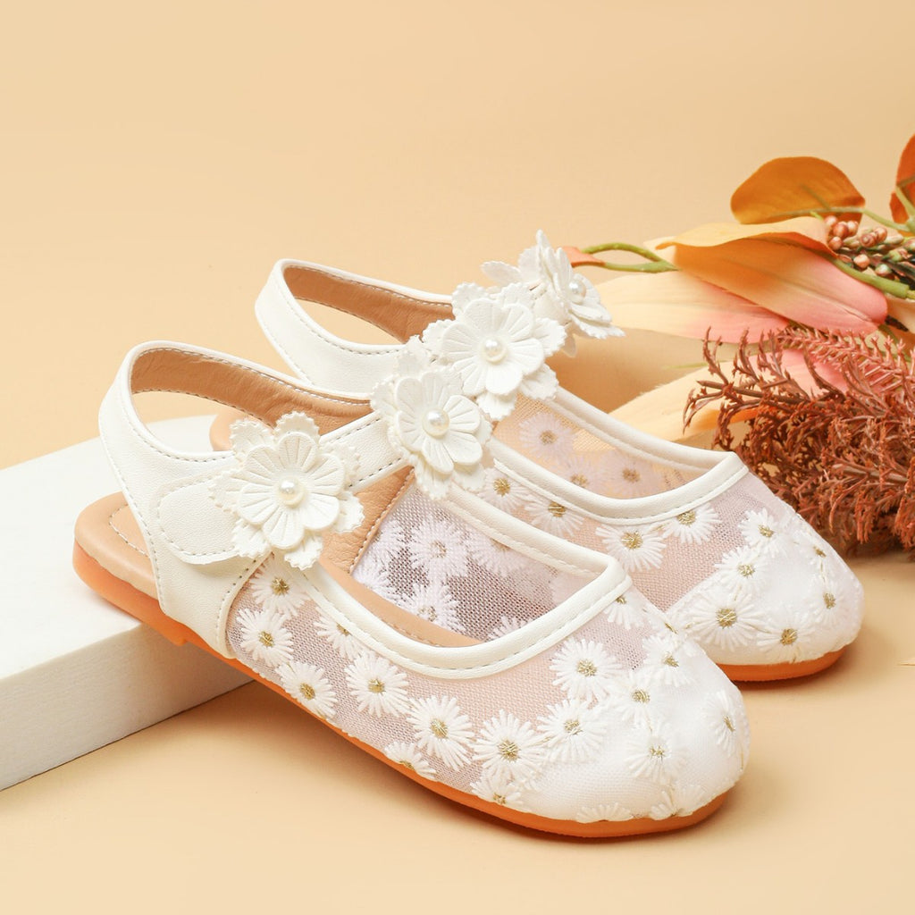 Flat Bottom Comfort Chaussures pour Han Chinese Vêtements Mesh Chaussures avec jupe