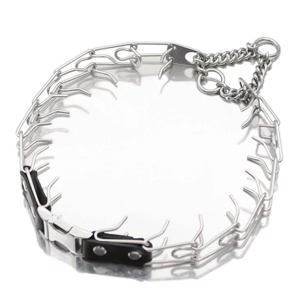 Collier de choc d'entraînement amovible en acier inoxydable