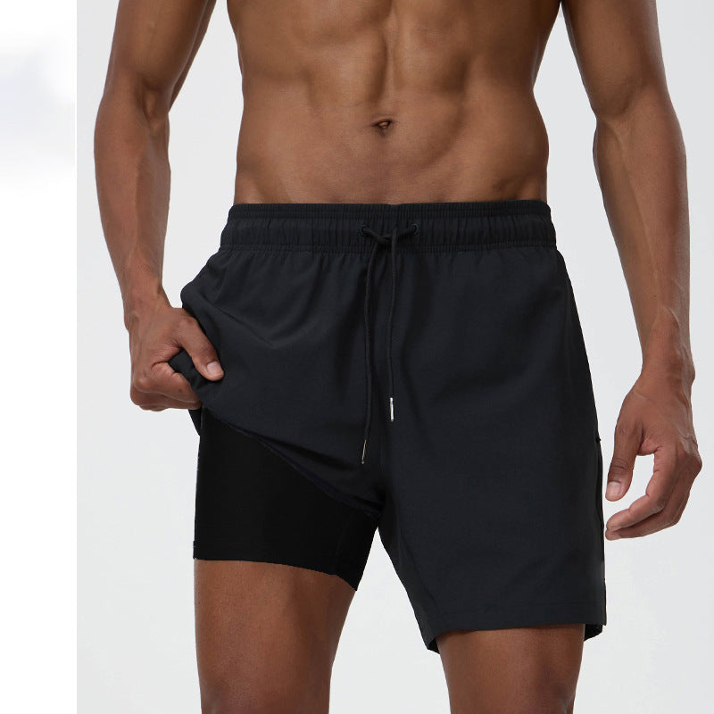Short sportif européen et américain masculin