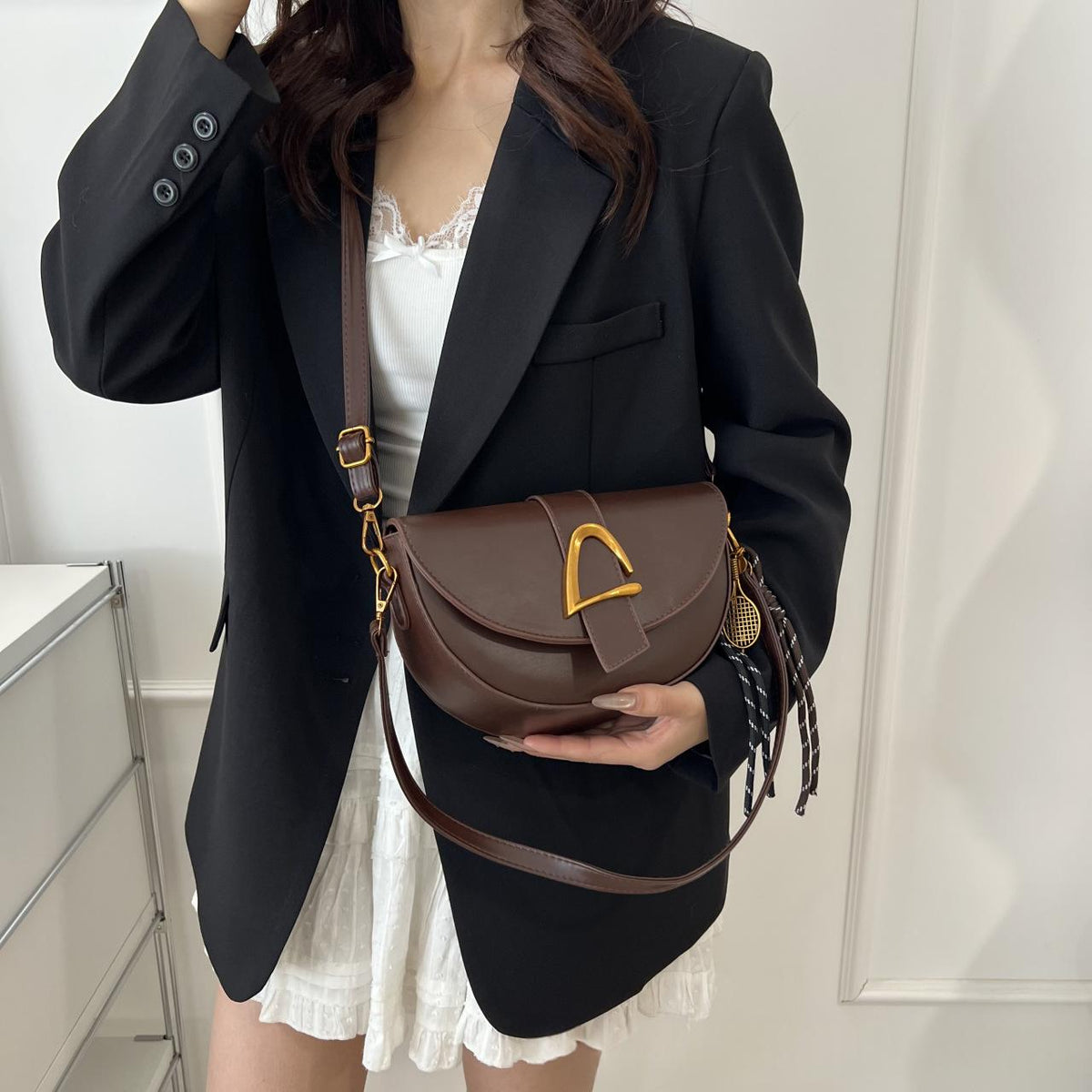Sac à épaule rétro de haute qualité