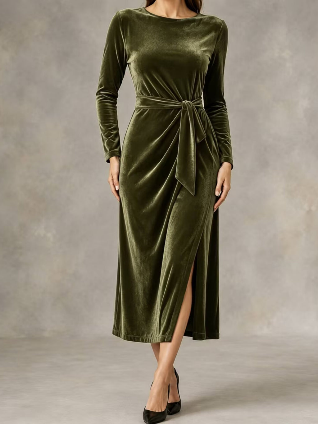Robe en polyester