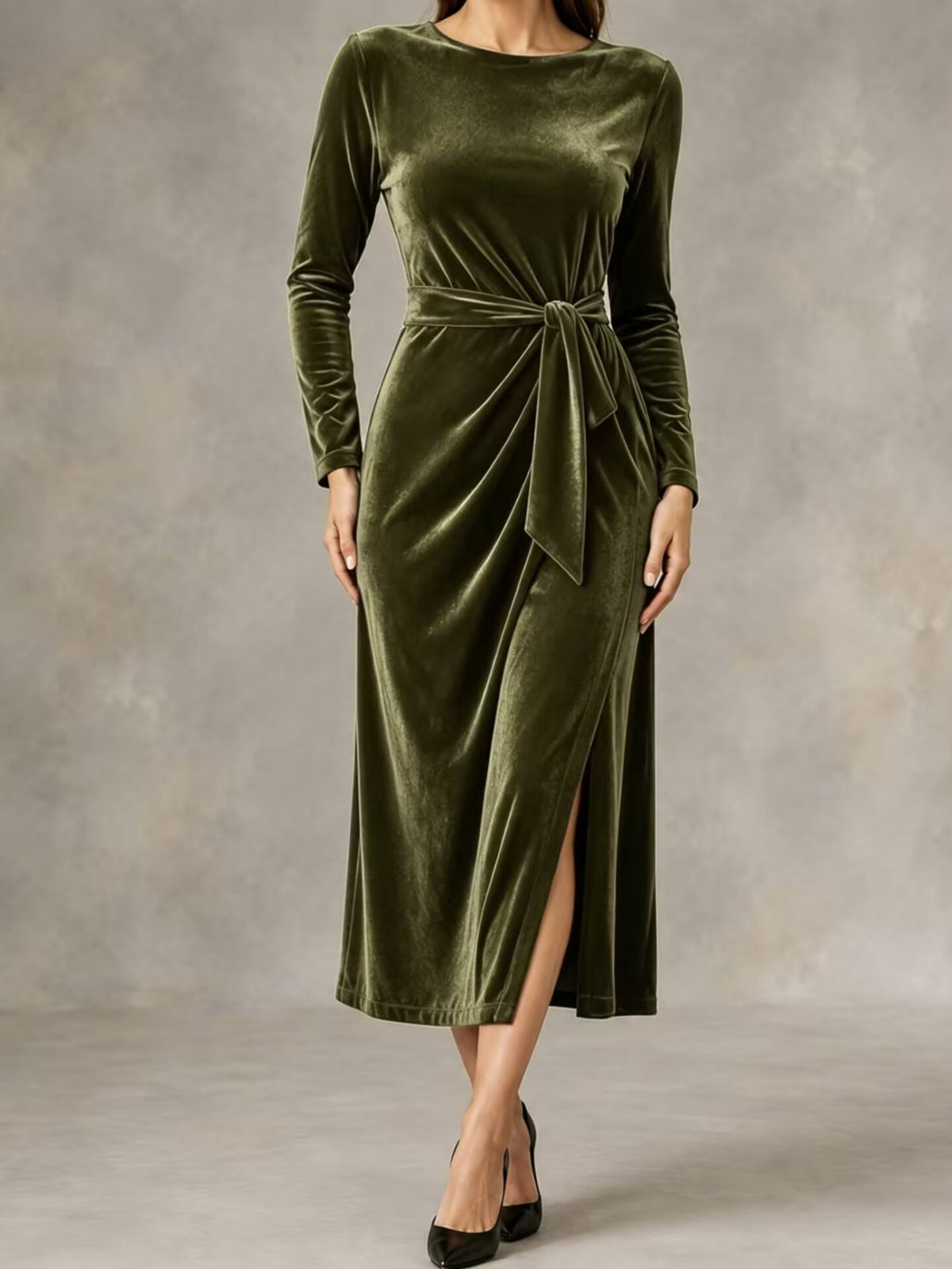 Robe en polyester
