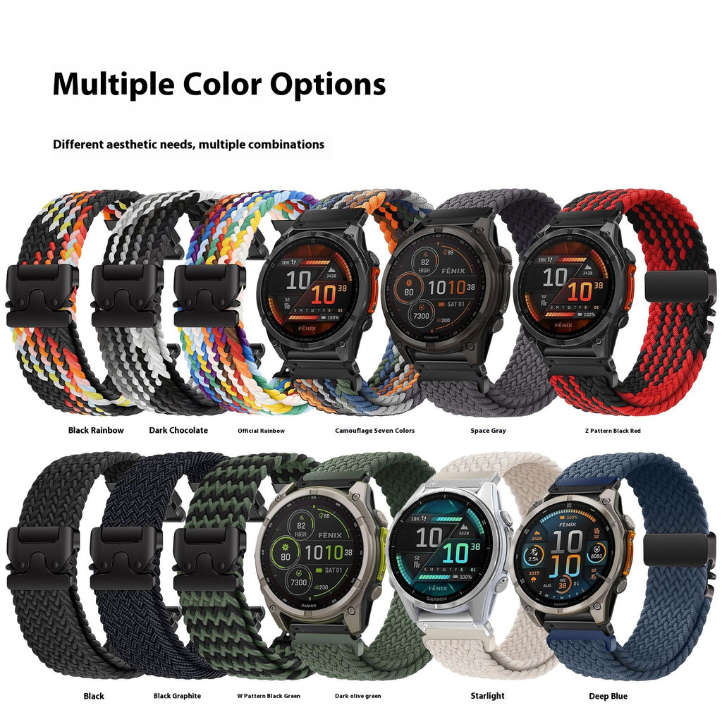 Parapluie élastique Buckle Woven Watch Band