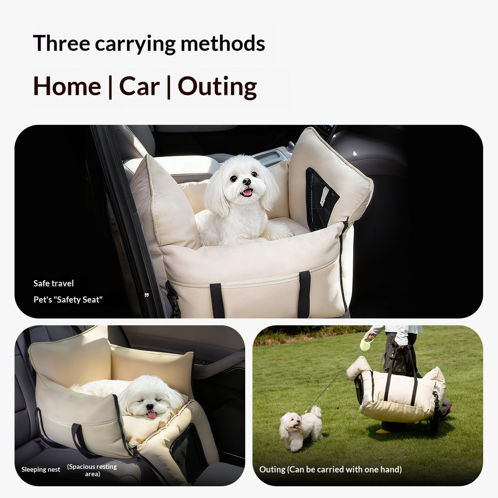 Animaux de compagnie Kennel Détachable et lavable Car Car Carrier Accessoire monté sur siège