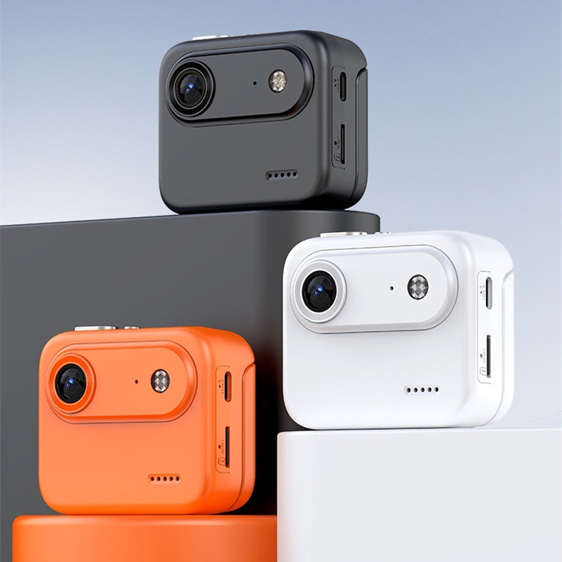 4K HD Action Camera with Chest Mount for Stable Footage While Cycling