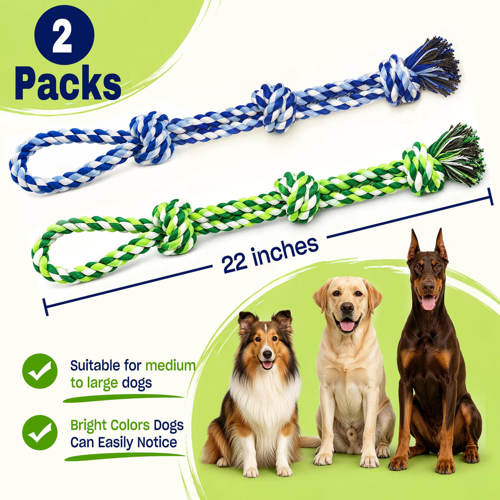 Jouets de corde de chien pour les brochettes agressives