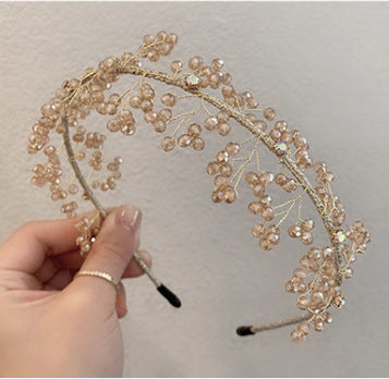 Versatile et élégant sortir coiffure Accessoires capillaires Tempérament Retro Bridal Headba