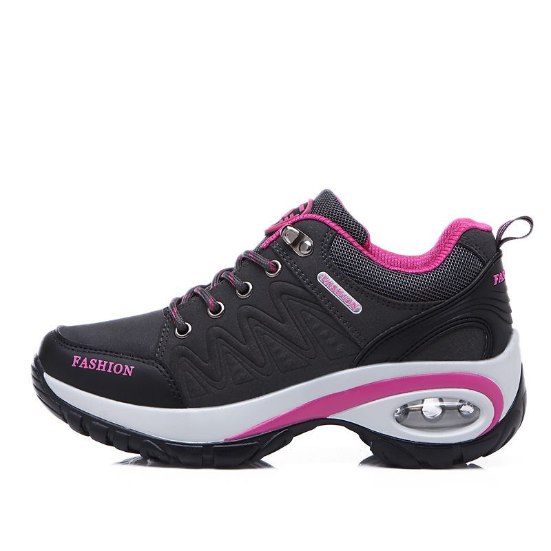 Automne Hiver Femmes Sneakers Air Coussin Design Platform Chaussures