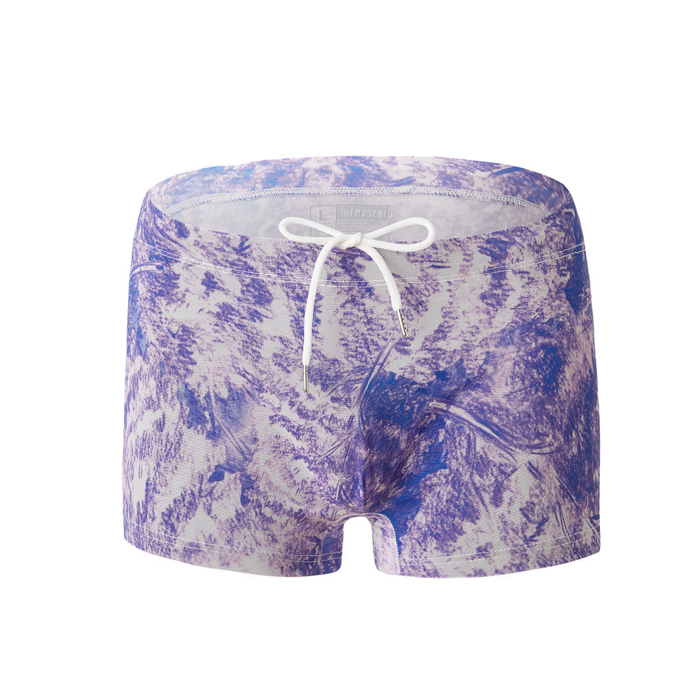 Trunks de natation imprimés pour hommes