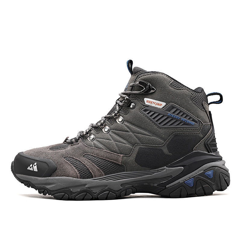 Sports de loisirs de plein air High-top Waterproof Chaussures de randonnée antidérapantes pour hommes
