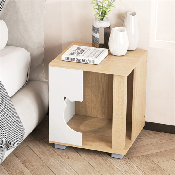 Table de chevet en bois polyvalente