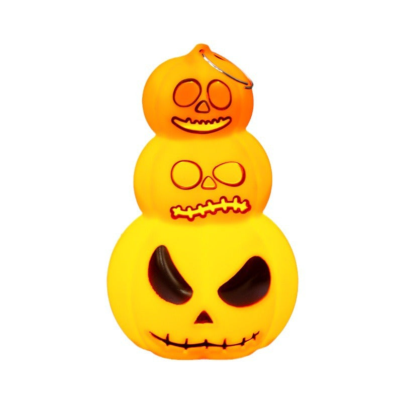 Lanterne de citrouille d'Halloween Portable Citrouille d'Halloween Ornements Pilaires Décorations d'Halloween