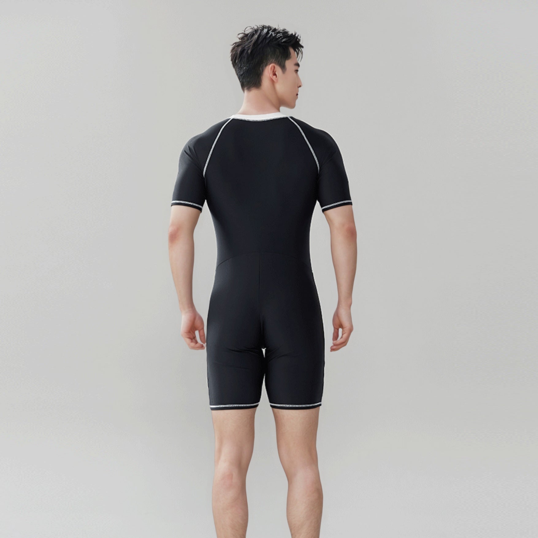 Maillot de bain de protection solaire monopiéce pour hommes