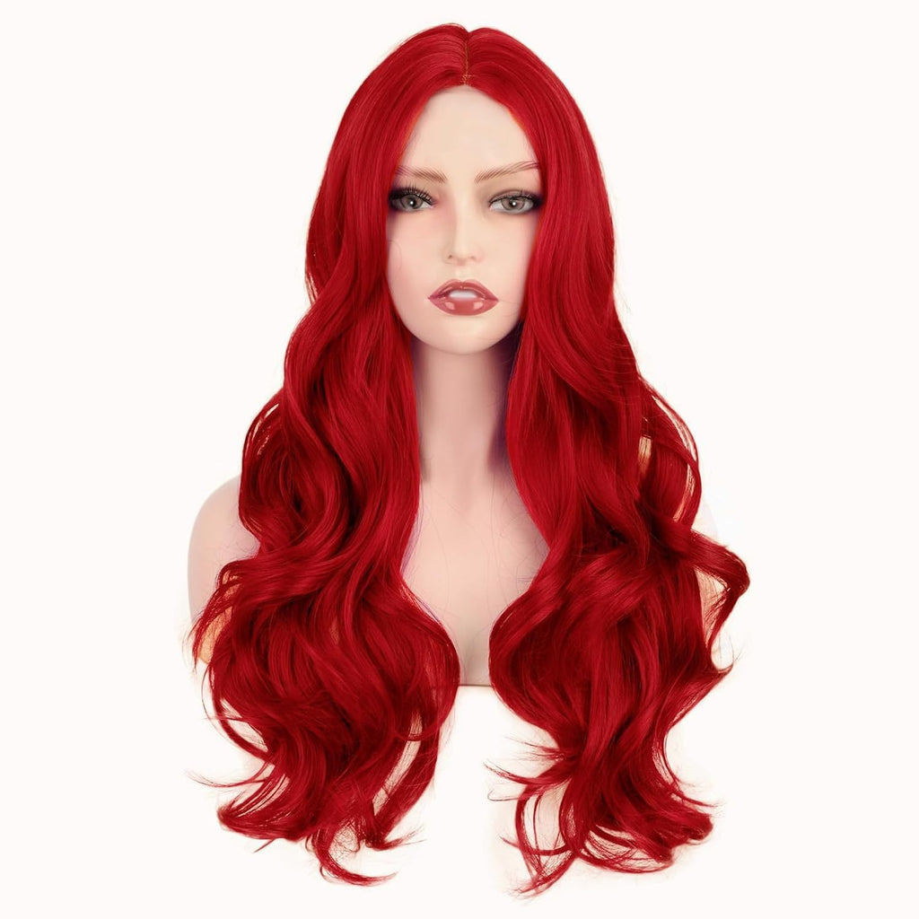 Long Wavy Wig Coiffure synthétique pour femmes
