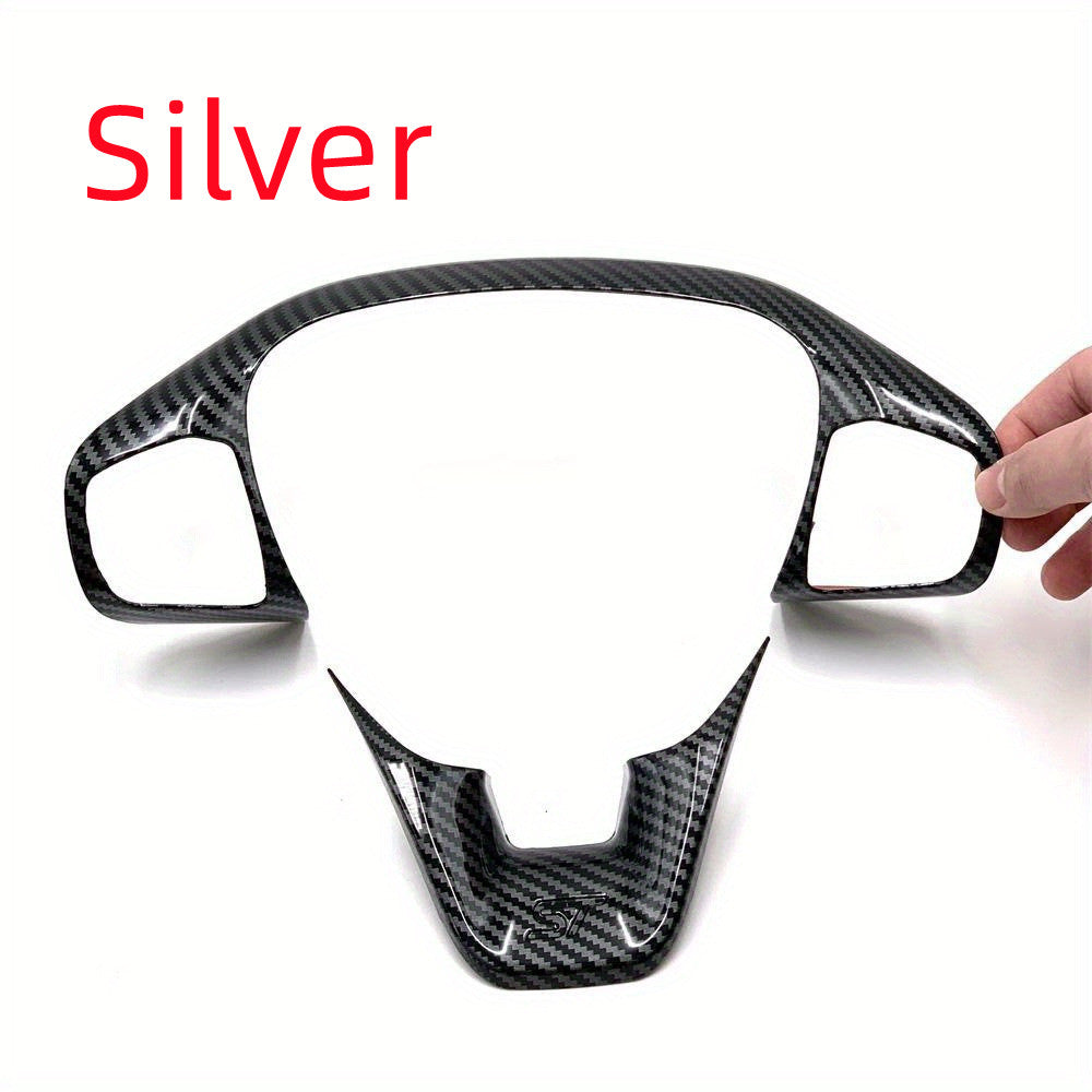 Carbon Fiber ABS Steering Wheel Interior Accessories