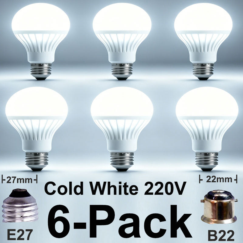 6-Pack E27xB22 LED Bulb Sale