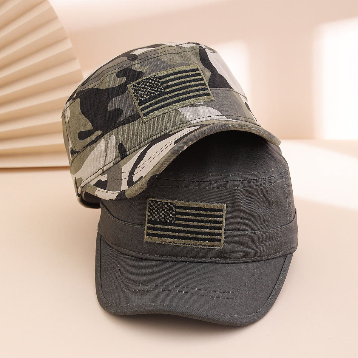 Mode Camouflage Motif Drapeau national Casquette de baseball