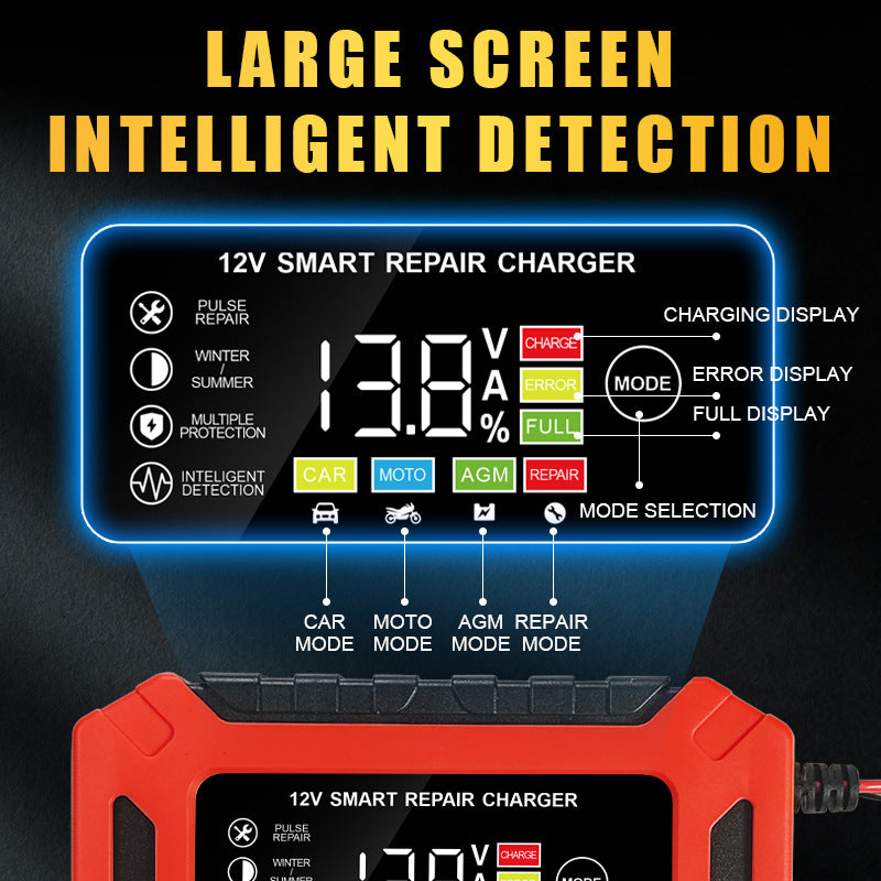 Chargeur de batterie de voiture intelligent