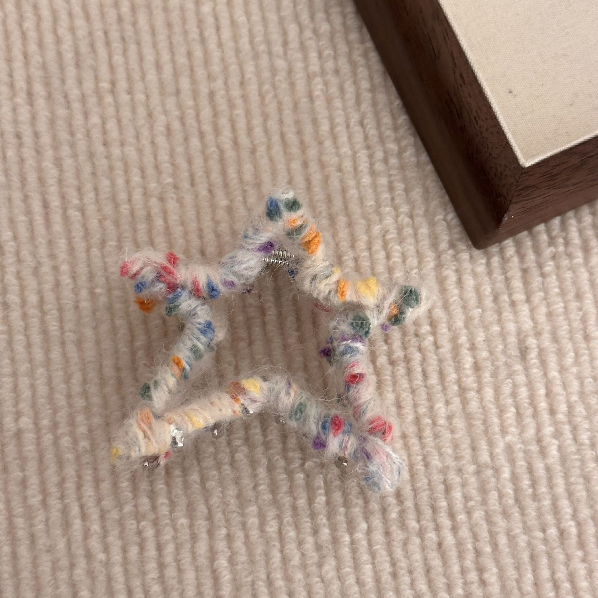 Five-pointed Star Grip Back Head Barrettes Dames