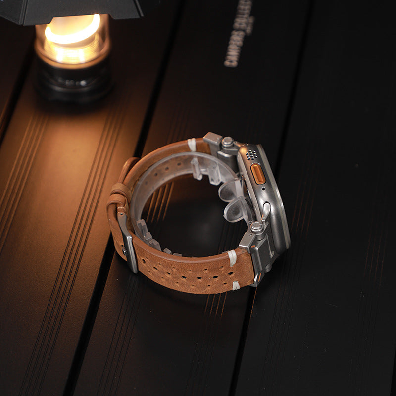 Style mécanique Cowhide Modifié Strap